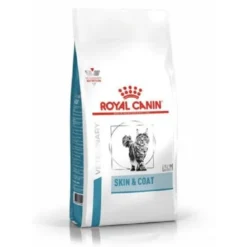 ROYAL CANIN VHN Cat Skin & Coat 2 x 400 g Alimento dietetico per gatti con pelle sensibile