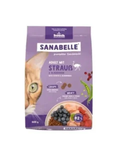 SANABELLE Adult con Struzzo 400 g alimento per gatti adulti