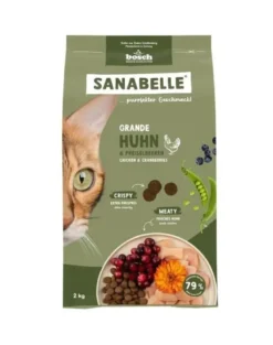 SANABELLE Grande Pollo 2 kg per gatti di razza grande