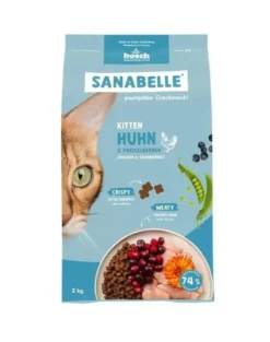 SANABELLE Kitten Pollo 2 kg per gattini e gatte in gravidanza e allattamento