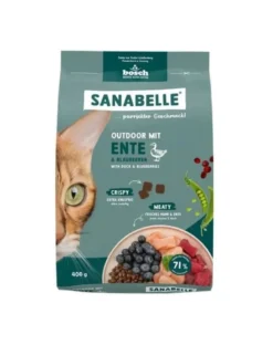 SANABELLE Outdoor Anatra 400 g per gatti all'aperto