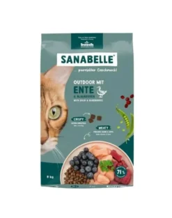 SANABELLE Outdoor Anatra 8 kg per gatti all'aperto