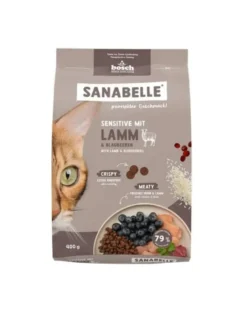 SANABELLE Sensitive Agnello 400 g per gatti con sistema digestivo sensibile
