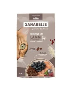 SANABELLE Sensitive Agnello 8 kg per gatti con sistema digestivo sensibile