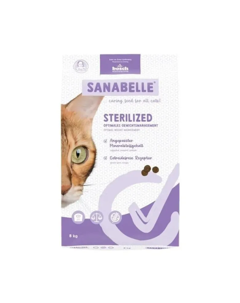 SANABELLE Sterilized 8 kg per gatti sterilizzati
