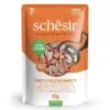 SCHESIR Jelly Adult Tuna&Chicken&Shrimps 85g tonno e pollo con gamberetti in gelatina
