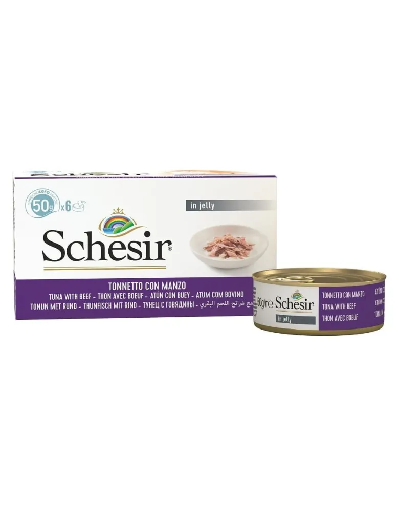 SCHESIR Tonno con filetto di manzo 50g x 6