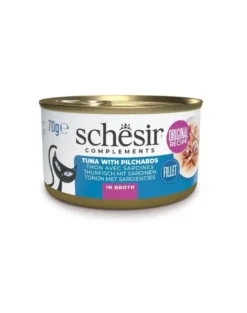 SCHESIR Tonno con sardine in brodo 70g