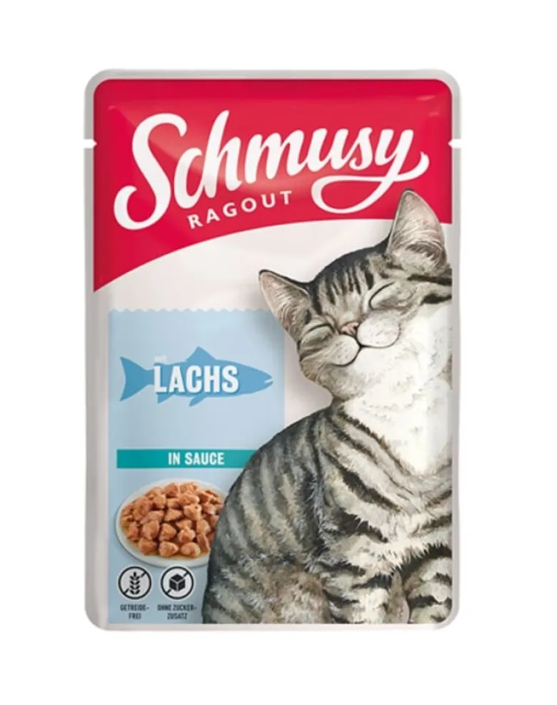 SCHMUSY RAGOUT con salmone in salsa 100 g