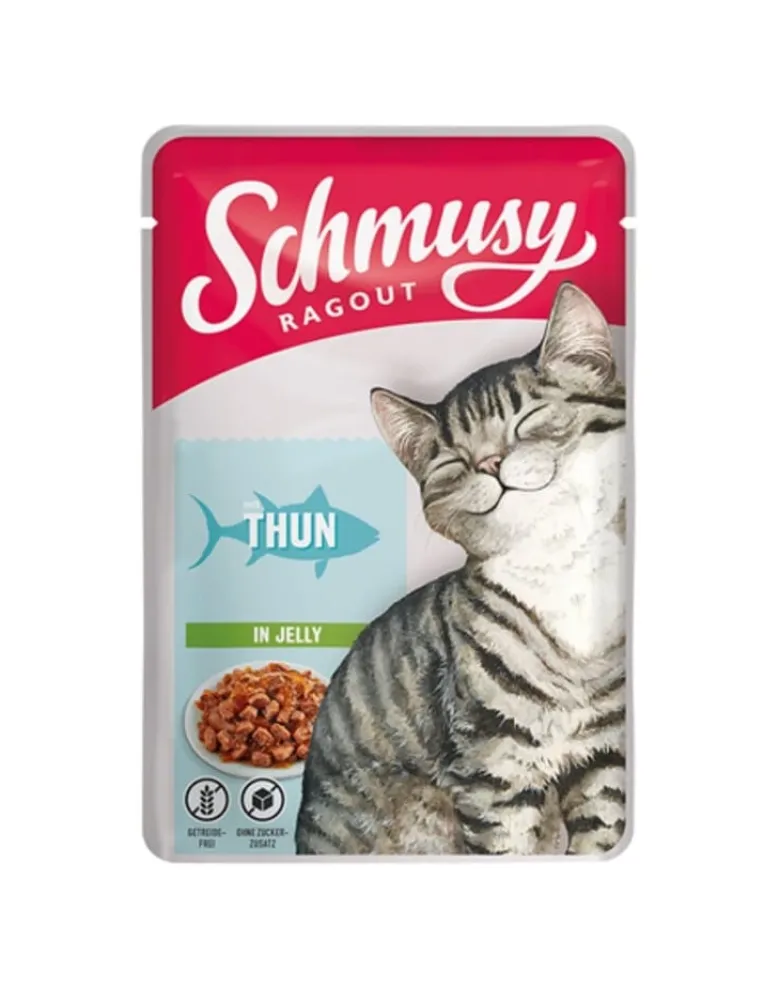 SCHMUSY RAGOUT con tonno in gelatina 100 g