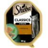 SHEBA Classics Paté con Selvaggina in vaschetta 85g alimento umido completo per gatti adulti