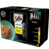 SHEBA Delicacy in Jelly in bustina 12x85g cibo umido completo per gatti adulti, bocconcini in gelatina con: anatra, pollo, pollame, tacchino