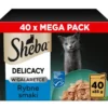 SHEBA Delicacy Sapori di pesce in gelatina 40x85 g cibo umido per gatti