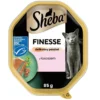 SHEBA Finesse Mousse in vaschetta 85g alimento umido completo per gatti adulti