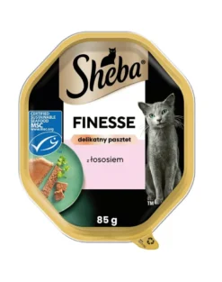 SHEBA Finesse Mousse in vaschetta 85g alimento umido completo per gatti adulti