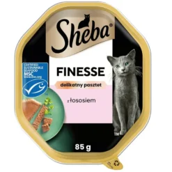 SHEBA Finesse Mousse in vaschetta 22x85g alimento umido completo per gatti adulti