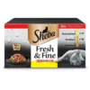 SHEBA Fresh&Fine 50x50 g Bustine di salsa di pollo, pollame e tacchino