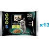SHEBA Kitten Scelta di gusti in bustina 52x85 g Alimento umido completo per gattini, bocconcini in salsa con salmone e con pollo