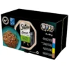 SHEBA Sauce Collection Selezione di gusti in vaschetta 8x85 g Alimento umido completo per gatti adulti, bocconcini in salsa con salmone, tonno, pollo e anatra