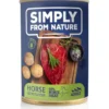 SIMPLY FROM NATURE Cibo umido per cani capra e patate + cavallo e patate 12 x 400g