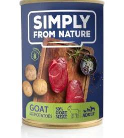 SIMPLY FROM NATURE Cibo umido per cani capra e patate + cavallo e patate 12 x 400g