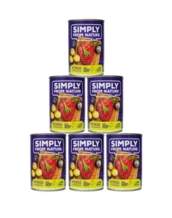 SIMPLY FROM NATURE Cibo umido per cani cavallo e patate 6 x 400g