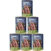 SIMPLY FROM NATURE Cibo umido per cani con anatra e carote 6 x 400g