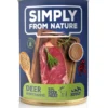 SIMPLY FROM NATURE Cibo umido per cani con cervo e grano saraceno 400g 2+1 GRATIS