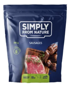 SIMPLY FROM NATURE Salsicce naturali con manzo 300g