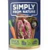 SIMPLY FROM NATURE senza cereali - Anatra e carota 400 g