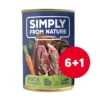 SIMPLY FROM NATURE senza cereali - Anatra e carota 6 x 400 g + 1 GRATIS