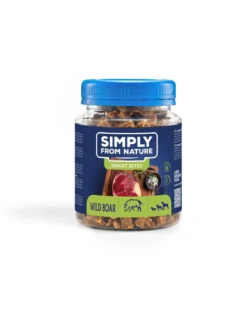 SIMPLY FROM NATURE Smart Bites Snack di cinghiale per cani 130g