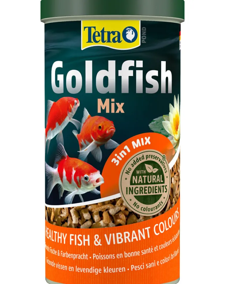 TETRA Pokarm Pond Goldfish Mix 1l Mangime completo per pesci rossi da laghetto