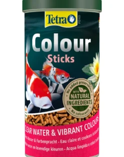 TETRA Pond Colour Sticks 1l Mangime completo per pesci da laghetto dai colori brillanti