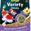 TETRA Pond Variety Sticks 7l Mix completo per pesci da laghetto a base di tre diversi tipi di stick