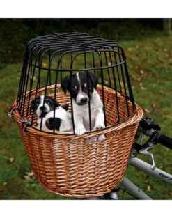 TRIXIE Cesto anteriore per cani per bicicletta