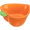 TRIXIE Ciotola in ceramica per roditori a forma di carota 180 ml