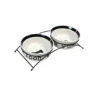 TRIXIE Ciotole in ceramica su supporto 0,6 l/ 15 cm