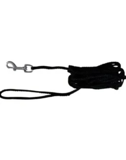 TRIXIE Corda di nylon 15 m nera