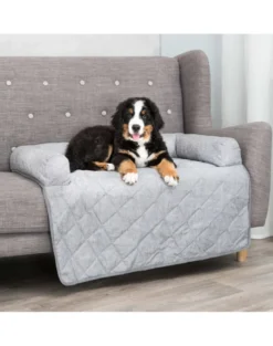 TRIXIE Cuccia per cani Nero per la protezione dei mobili 90 × 90 cm