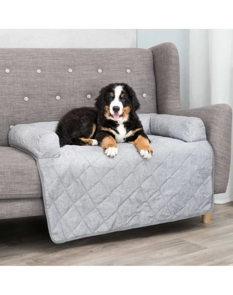 TRIXIE Cuccia per cani Nero per la protezione dei mobili 90 × 90 cm