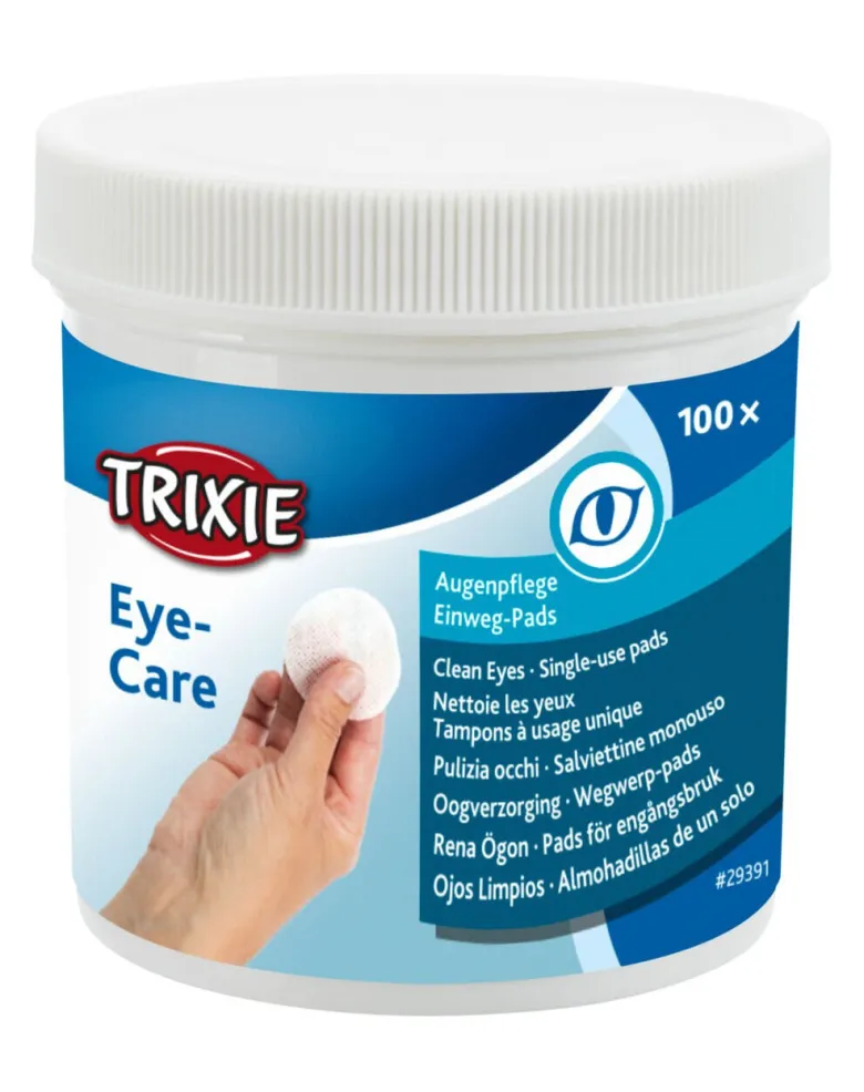 TRIXIE Eye Care Salviette igieniche Clean eyes 100 pz