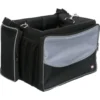 TRIXIE Front-Box per cani, nero/grigio, 41 × 26 × 26 cm