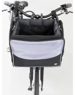 TRIXIE Front-Box per cani, nero/grigio, 41 × 26 × 26 cm