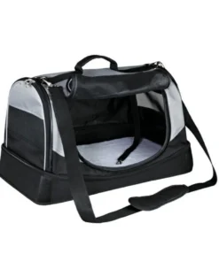 TRIXIE Holly Borsa per il trasporto di cani nero/grigio