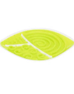 TRIXIE Lick'n'Snack vassoio di plastica a forma di foglia 28 x 21 cm