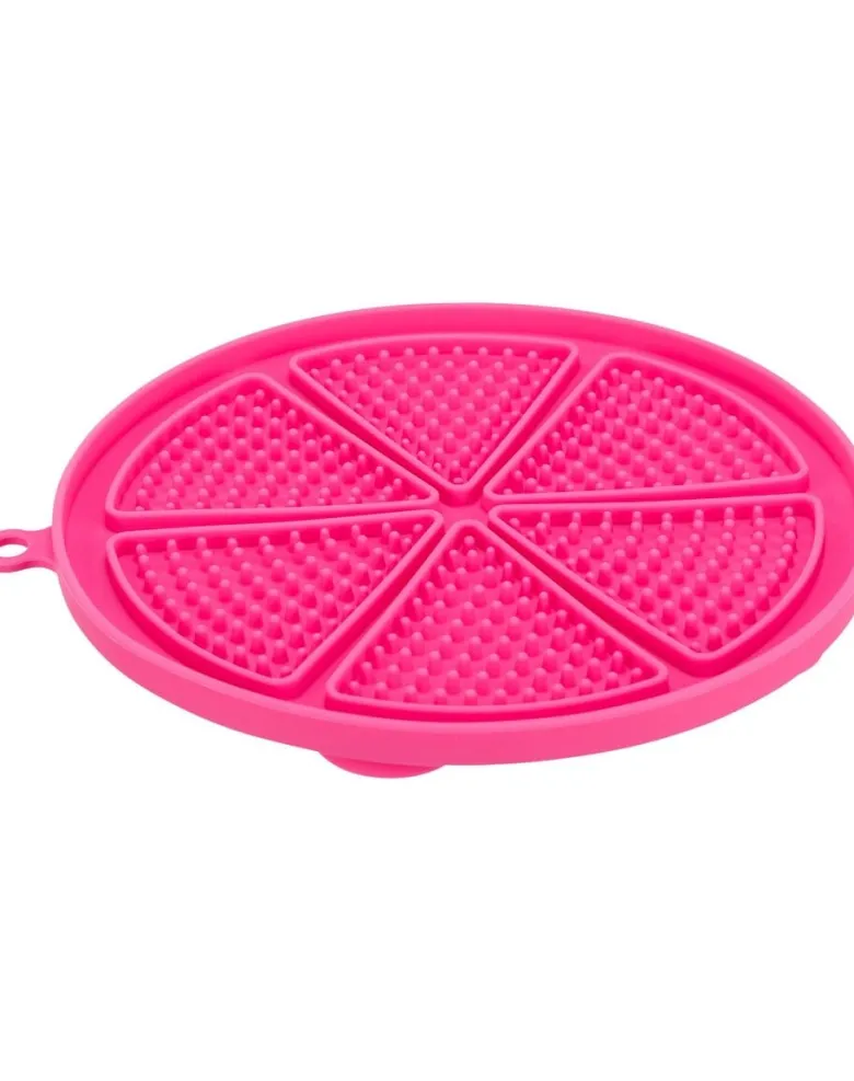 TRIXIE Lick'n'Snack vassoio per dolcetti rosa 18 cm