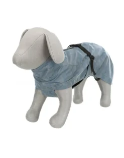 TRIXIE Lunas Cappottino S 36 cm grigio XS 25 cm grigio/blu