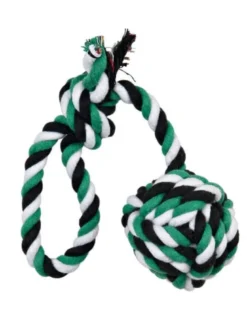 TRIXIE Palla con corda 50 cm
