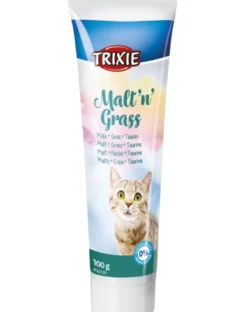 TRIXIE Pasta di malto con erba per gatti 100 g